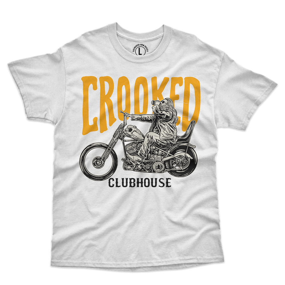 Crooked Clubhouse Old School Tee
