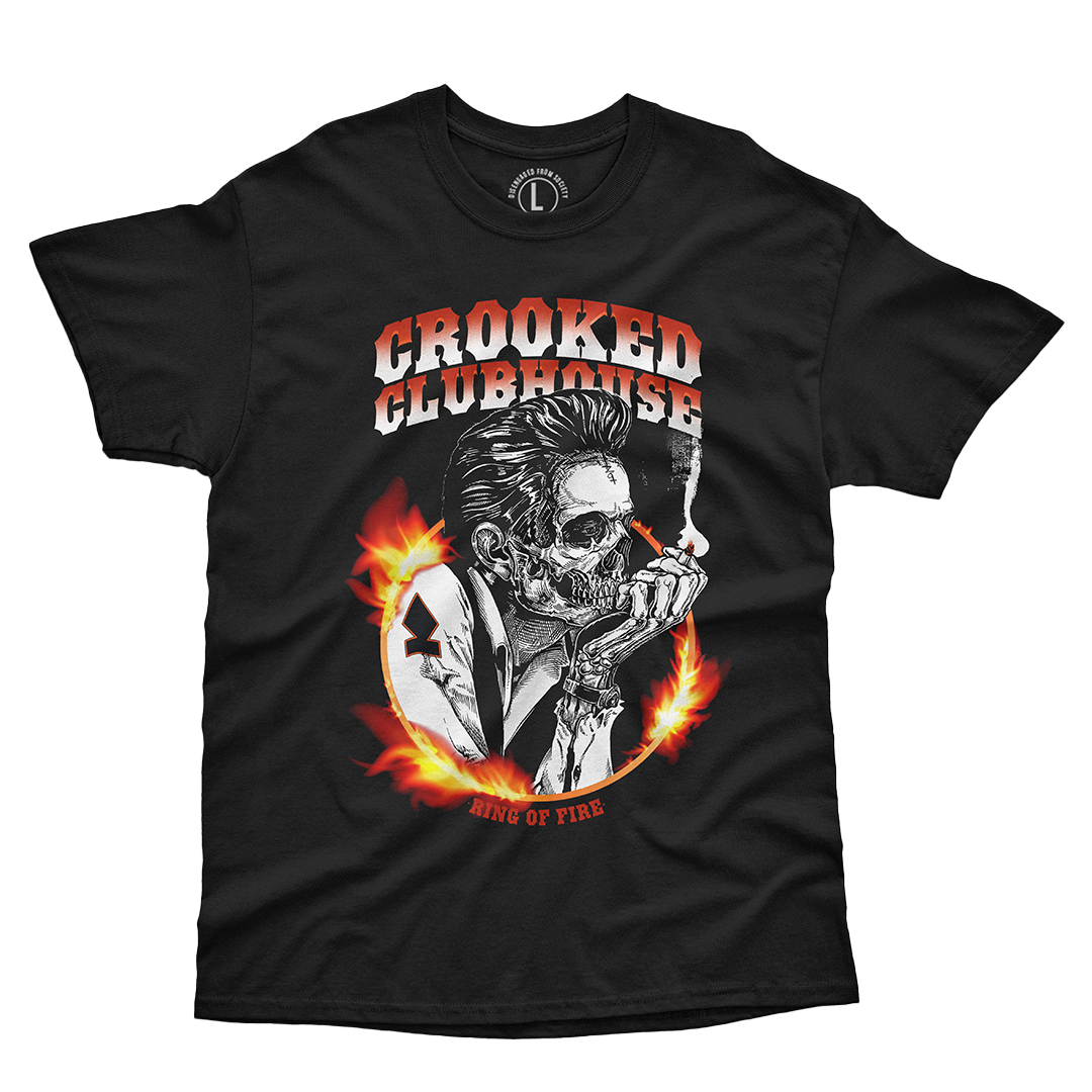 Tee-shirt Crooked Clubhouse Anneau de Feu