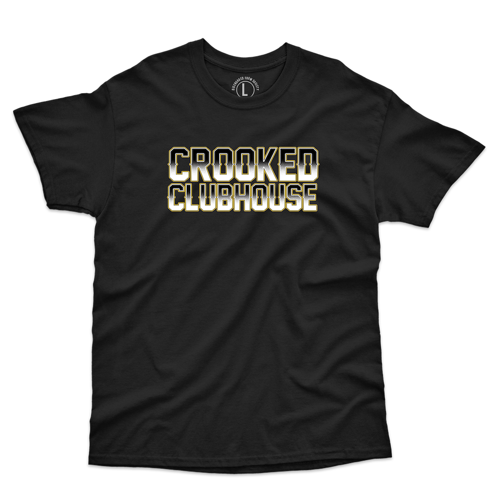 Crooked Clubhouse Wolf Rider Tee