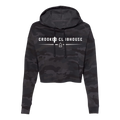 Crooked Clubhouse Women's Icon Crop Hoodie
