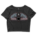 Crooked Clubhouse Women's Angel Wings Crop Tee
