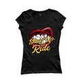T-shirt femme Crooked Clubhouse Lips 2