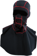Cagoule Arctiva Windshield PSP avec plastron (noir/rouge)