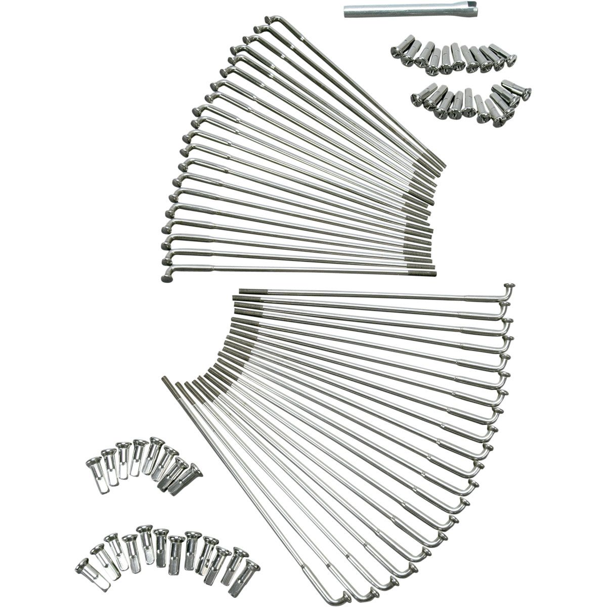 Drag Specialties Spoke Set, Wide Glide