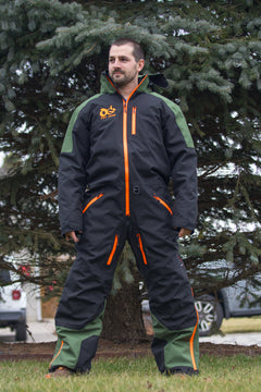 OGs Moto Void V2 Monosuit - Black/Green/Hi-Viz Orange / XL