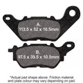 EBC FA Organic Brake Pads