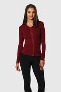 TEAMLTD Women's Snap Long Sleeve