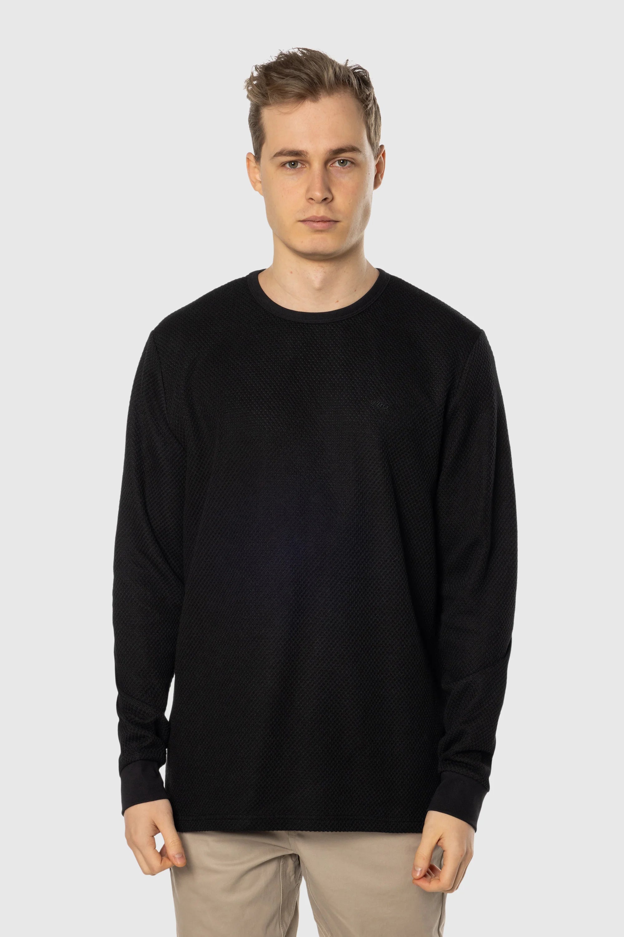 TEAMLTD Waffle Knit Long Sleeve