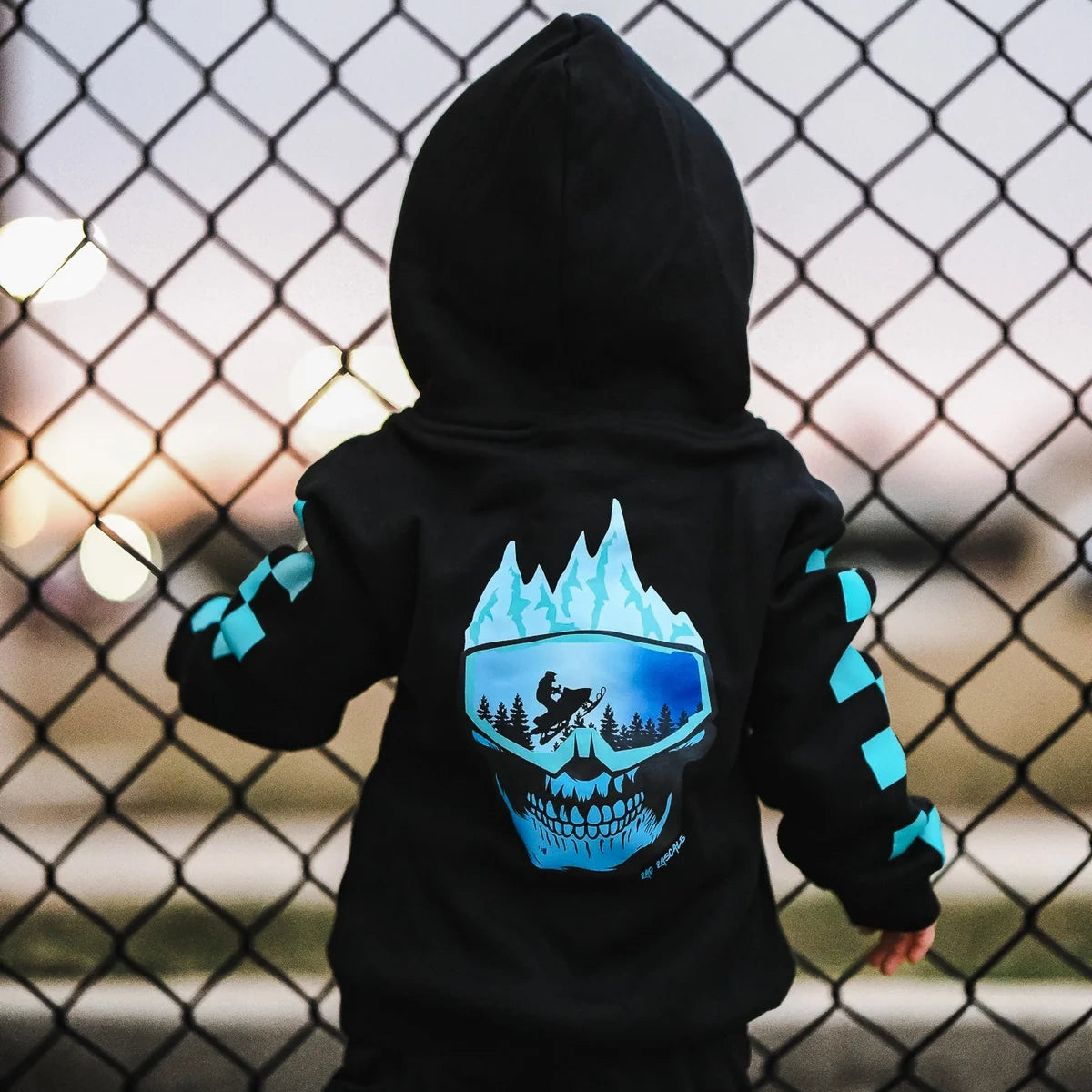Rad Rascals Youth Skull Mountain Hoodie