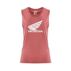 Factory Effex Women's Honda Wing Muscle Tank - Pink / XL