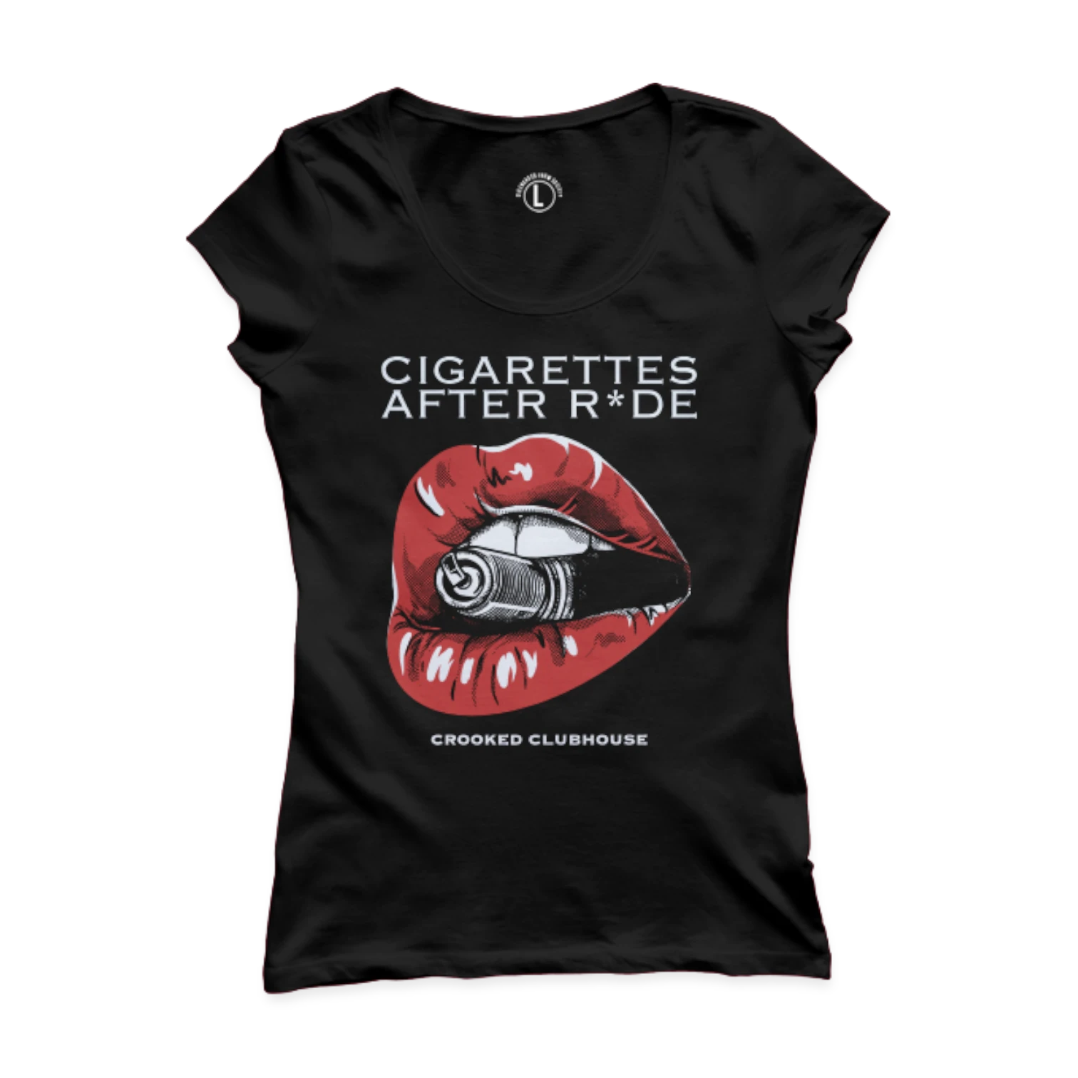 Crooked Clubhouse Women's Pucker Up Tee