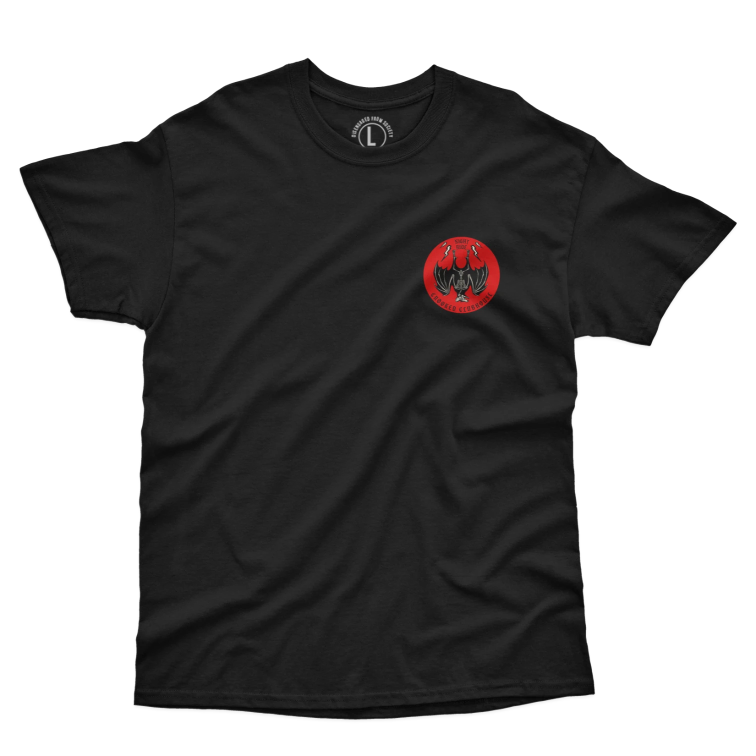 T-shirt de cyclisme de nuit Crooked Clubhouse