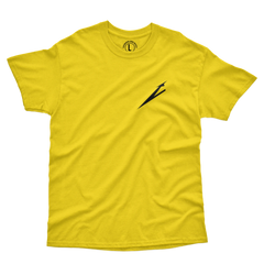 Crooked Clubhouse Shadow Wheelies Tee - Yellow / 2XL