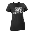 One Broken Biker Women's 2 Wheels Move The Soul Tee
