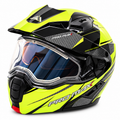 Pro Max PX-Evo Modular Snowmobile Helmet with Electric Lens