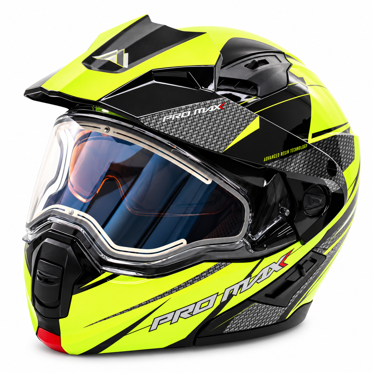 Pro Max PX-Evo Modular Snowmobile Helmet with Electric Lens