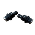 Wolftech Push In Valve Stem - Black