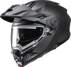HJC i80 Solid Electric Lens Modular Snow Helmet - Semi Flat Black / L