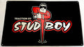 Stud Boy Metal Sign, 23" x 13"