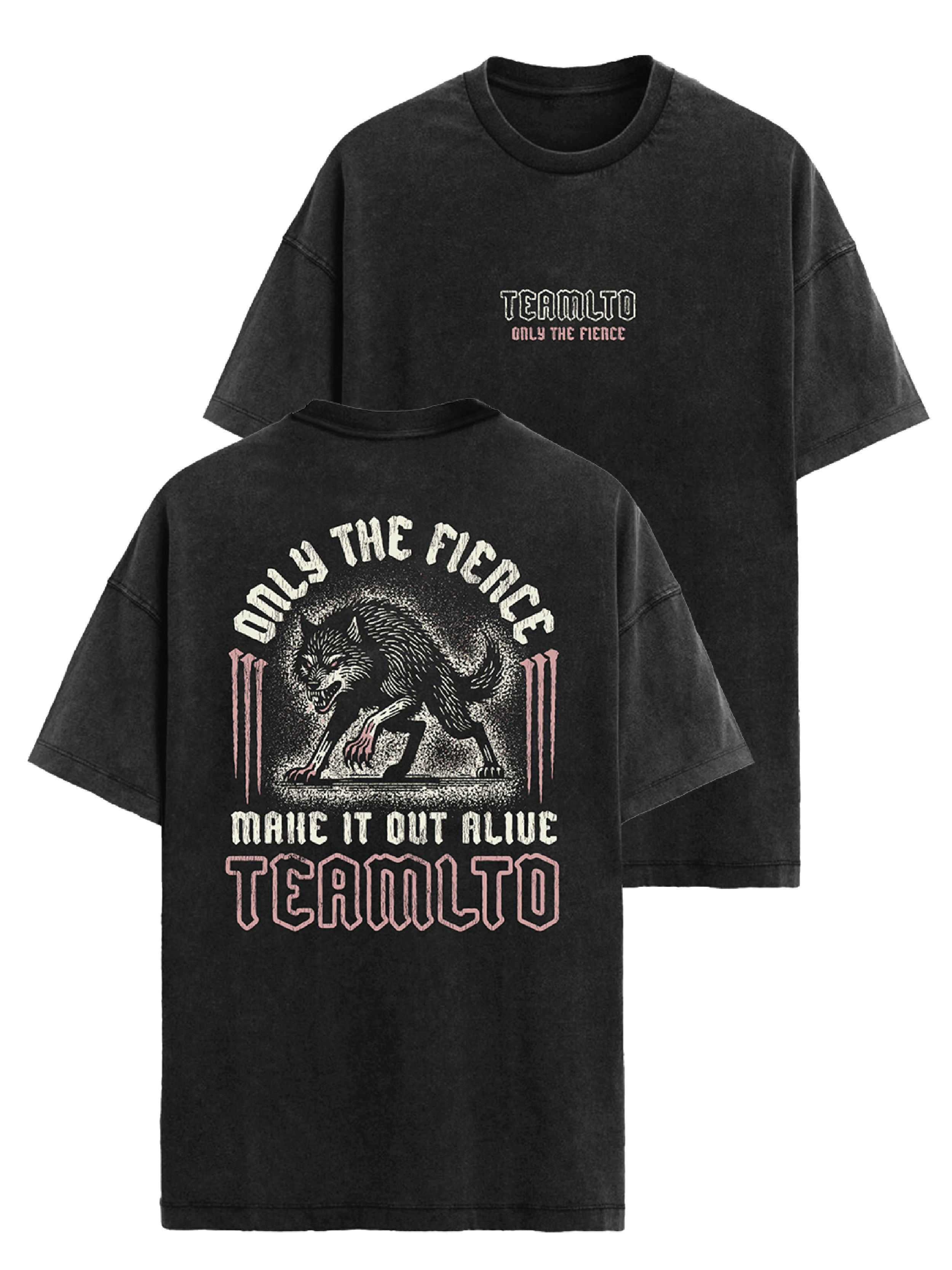 T-shirt TEAMLTD Only The Fierce