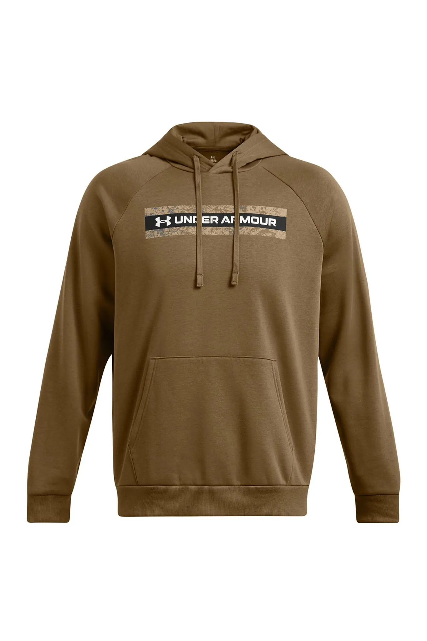 Under Armour Rival Fleece Camo Chest Stripe Hoodie