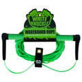 White Knuckle 75' Wakeboard Rope with 15" Suede Grip