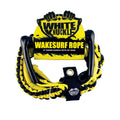 Corde de wakesurf White Knuckle 20' avec poignée en suède 9"