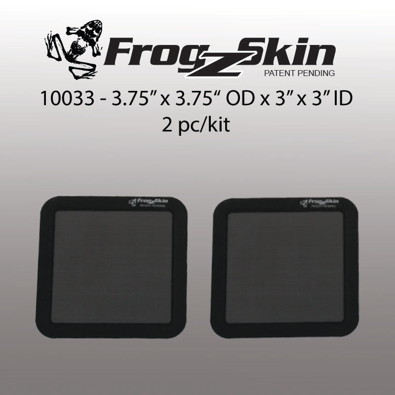 Grilles d'aération carrées universelles Frogzskin