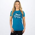 T-shirt premium FXR Walleye pour femme (Liquidation)