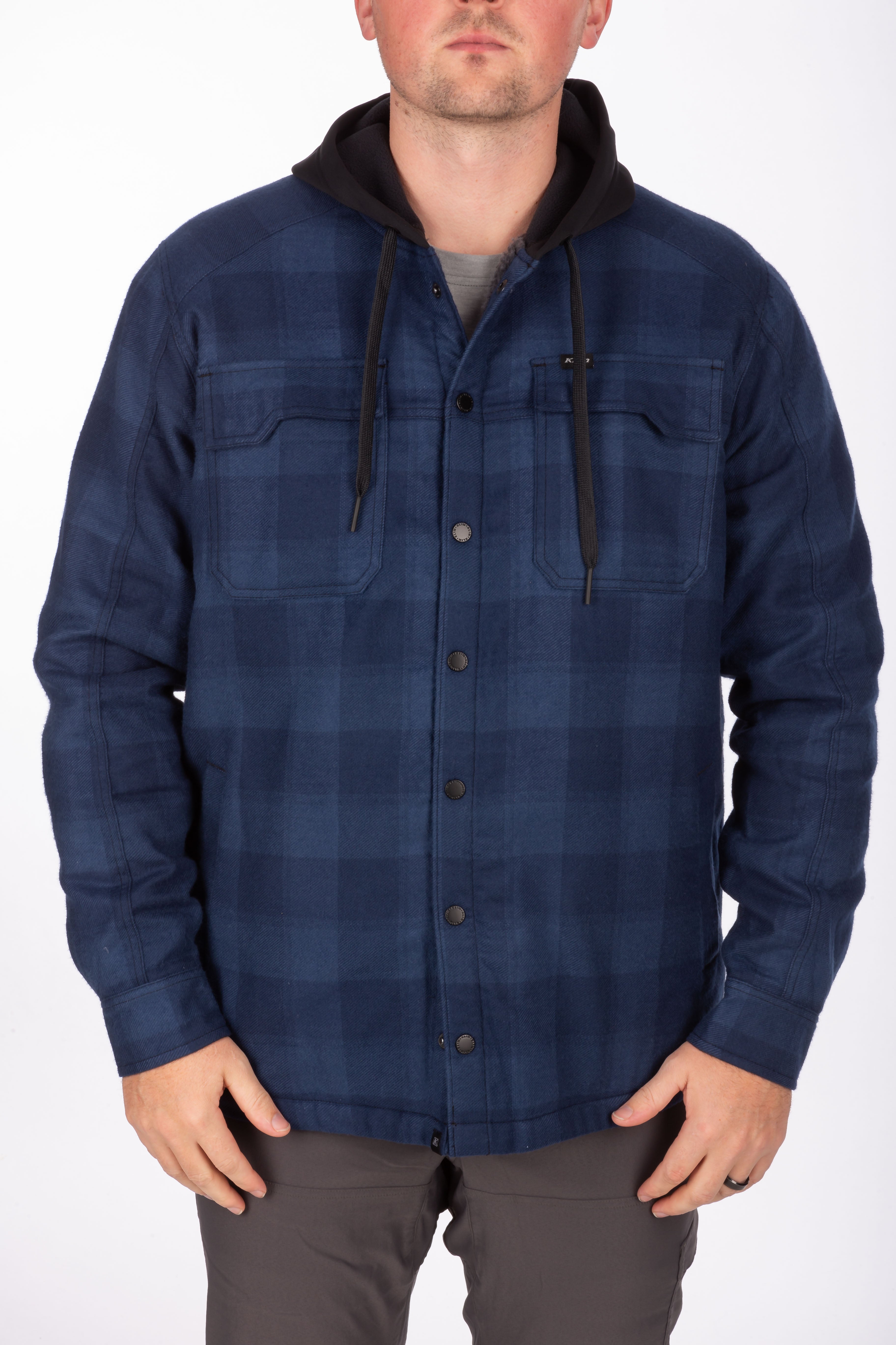 Klim Targhee Fleece Lined Flannel Hoodie