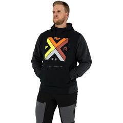 FXR Authentic Hoodie (Closeout) - Black/Inferno / S