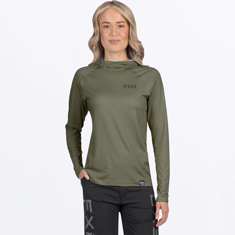 FXR Women's Attack UPF Pullover Hoodie