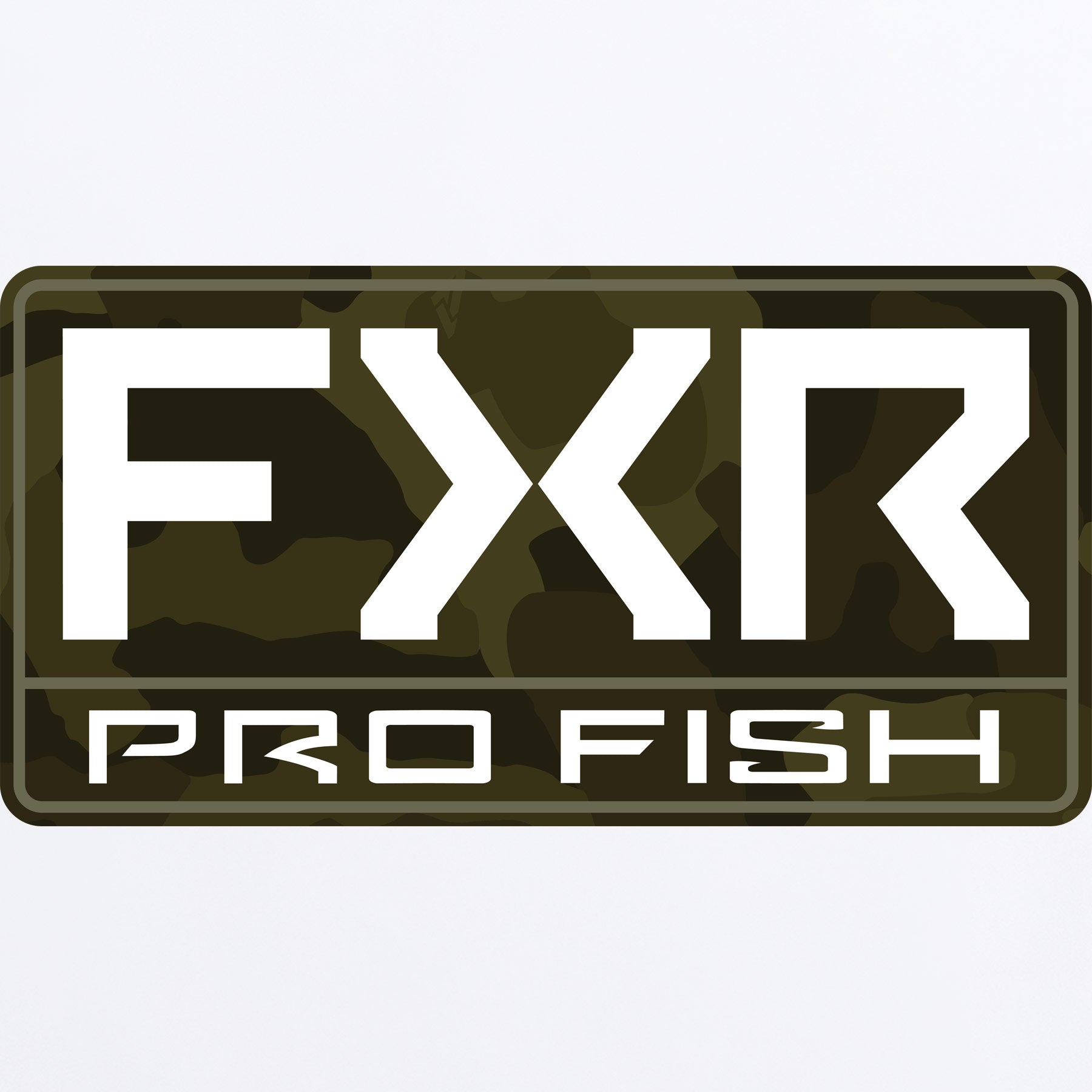 Autocollant FXR Pro Fish Box, 6 po
