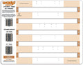 Woody's Single Ply Stud Template, 2.86" Pitch