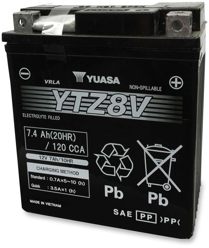 Yuasa YTZ Factory Activated Battery