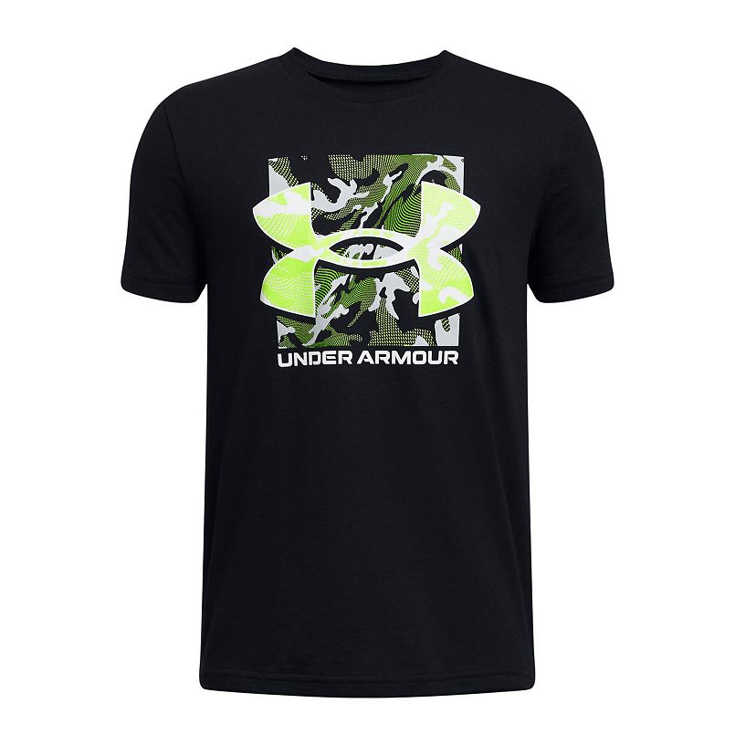 T-shirt Box Logo Camo pour jeune Under Armour