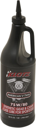 Klotz V-Twin TechniPlate Synthetic Gear & Chain Case Lubricant