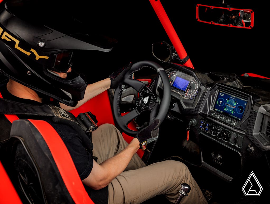 Volant UTV en cuir 350R Assault Industries