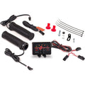 Heat Demon Clamp-On Heated Grip Kit with 5-Level Quad Zone Controller & Thumb Warmer
