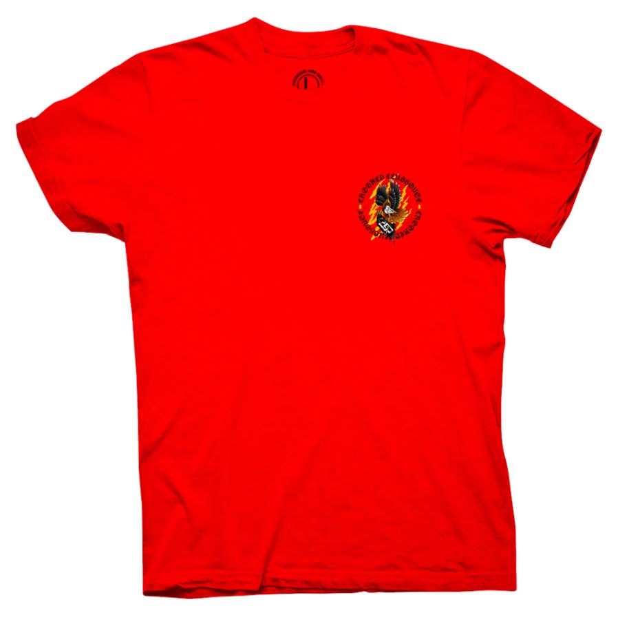Crooked Clubhouse Red Dawn Tee (Closeout)