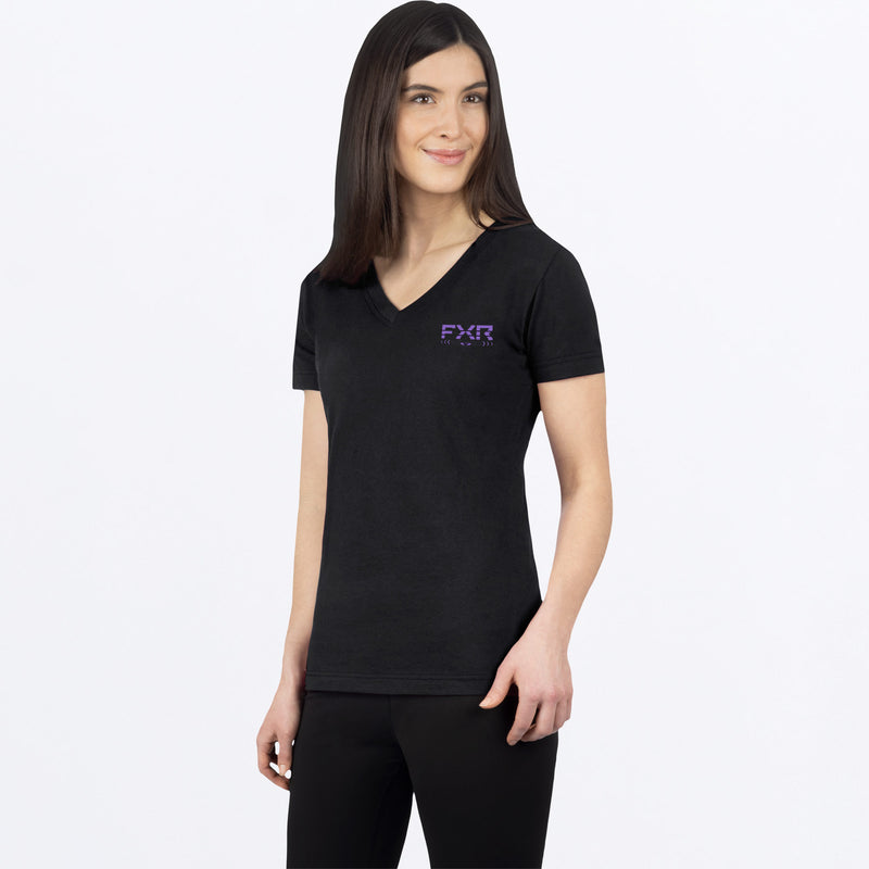 FXR Women's Helium Premium V-Neck Tee