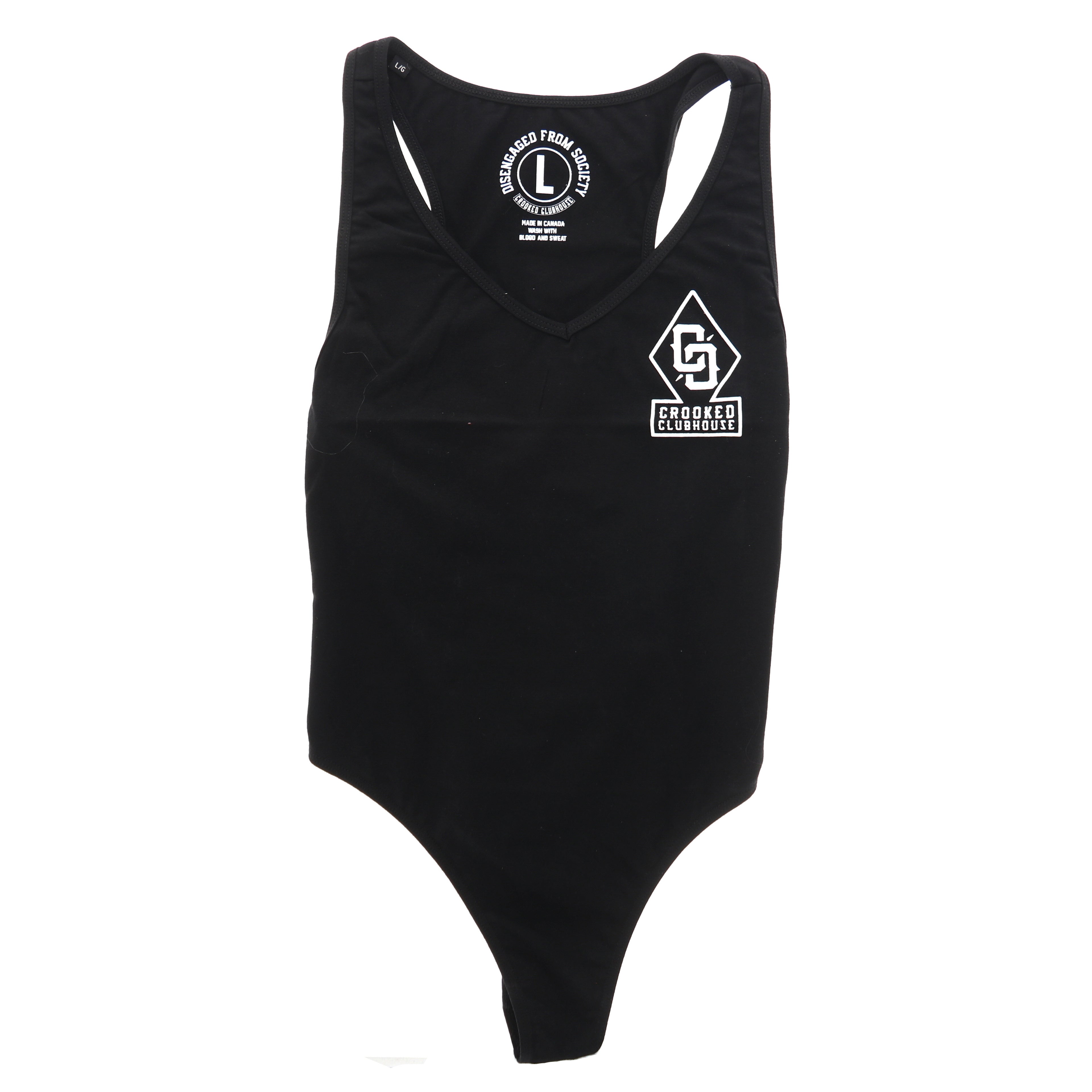 Body icône femme Crooked Clubhouse (Liquidation)