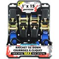 Erickson Soft Grip Ratchet Straps