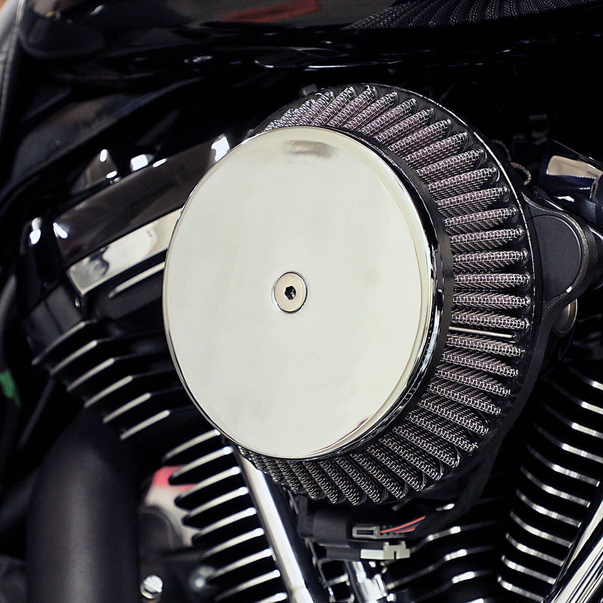Cache-filtre à air grand format LA Choppers uni