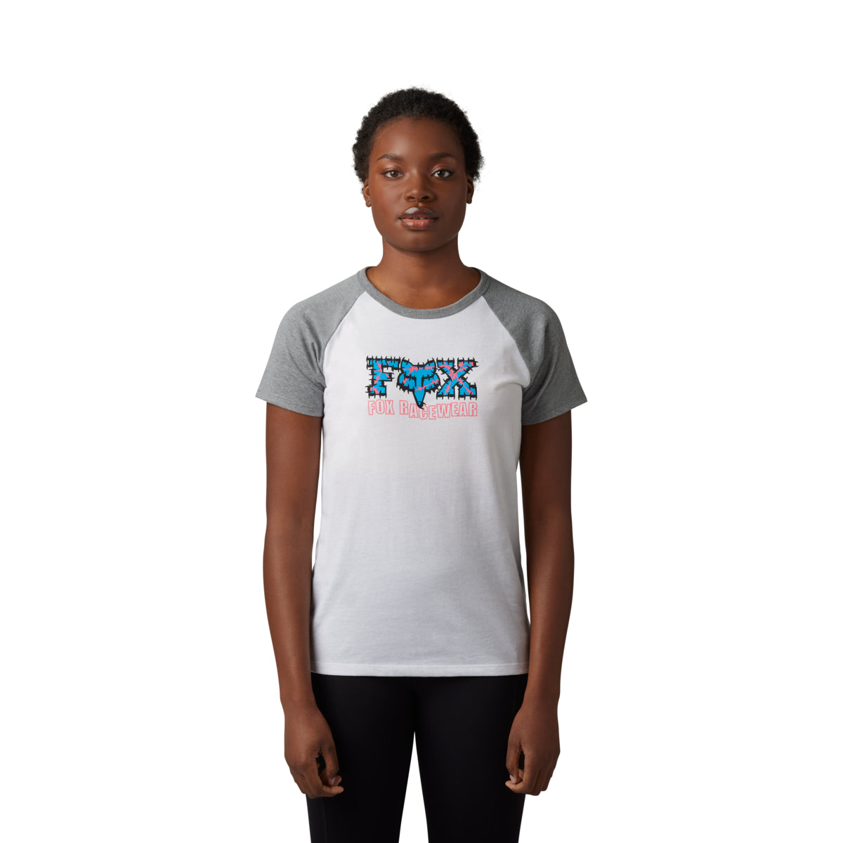 T-shirt Raglan Femme Fox Racing Barb Wire (Liquidation)
