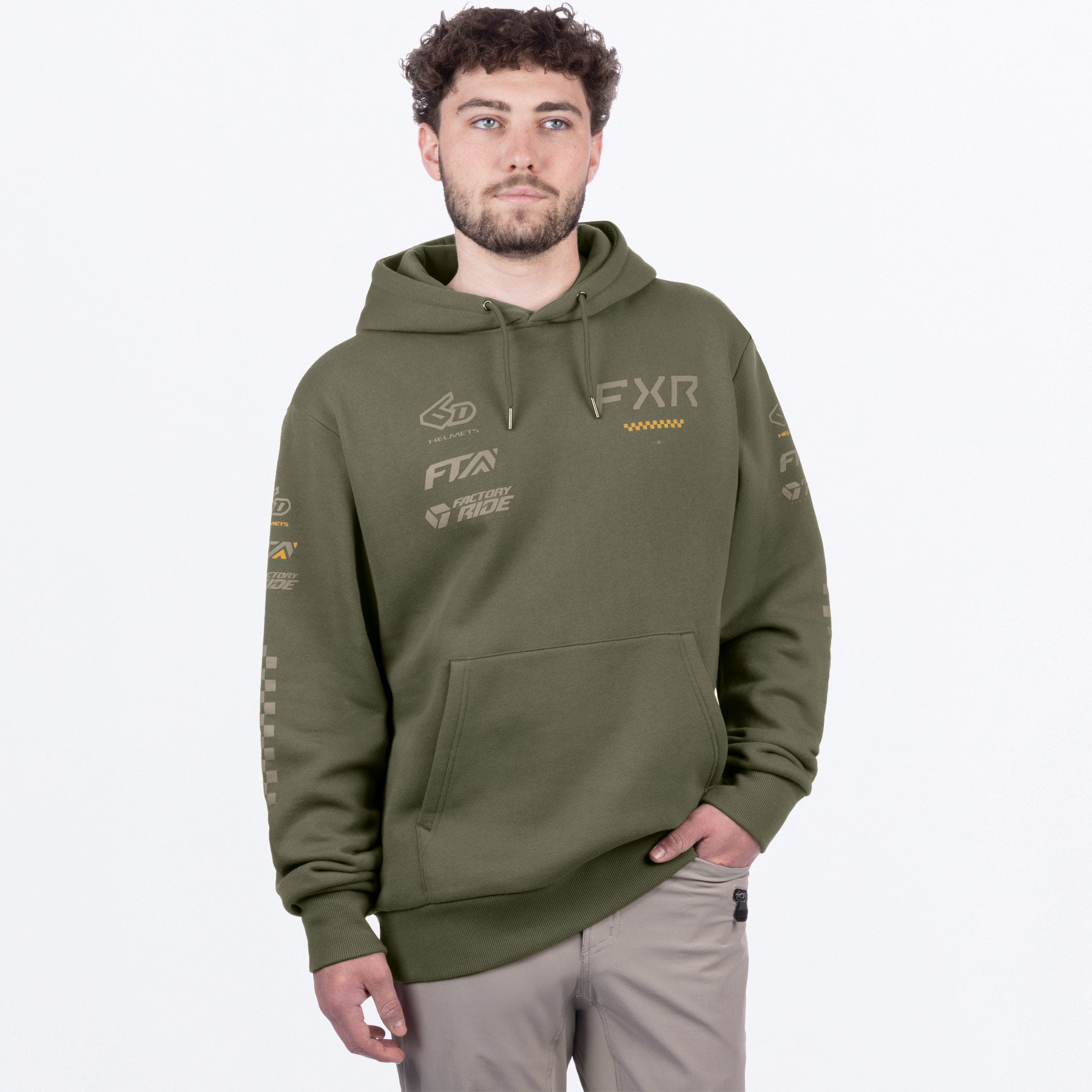 FXR Stack Cotton Pullover Hoodie