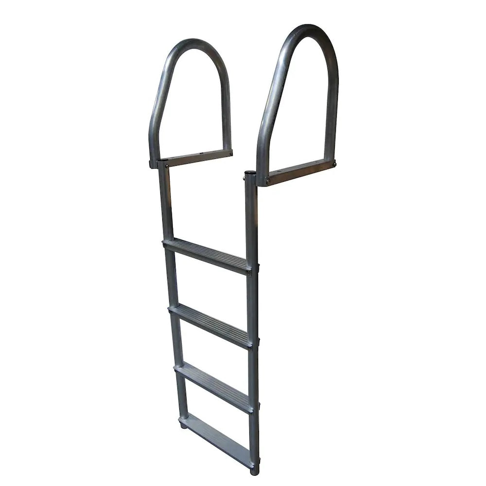 Dock Edge Aluminum Fixed, Wide Step Ladder