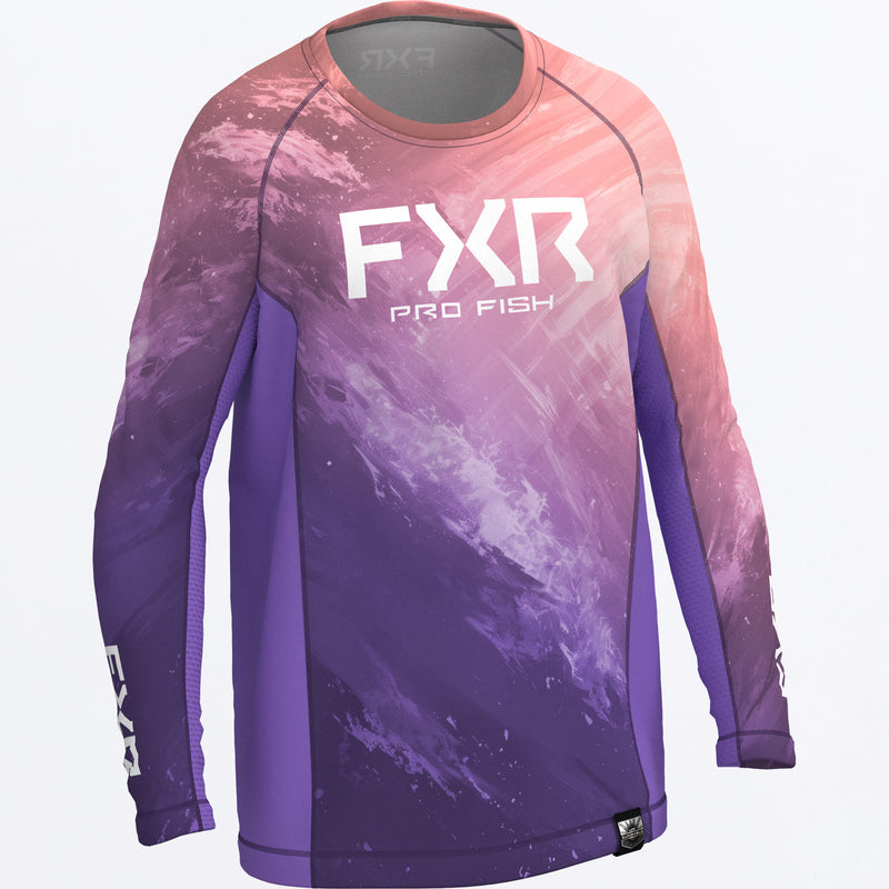 FXR Youth Derby UPF Longsleeve