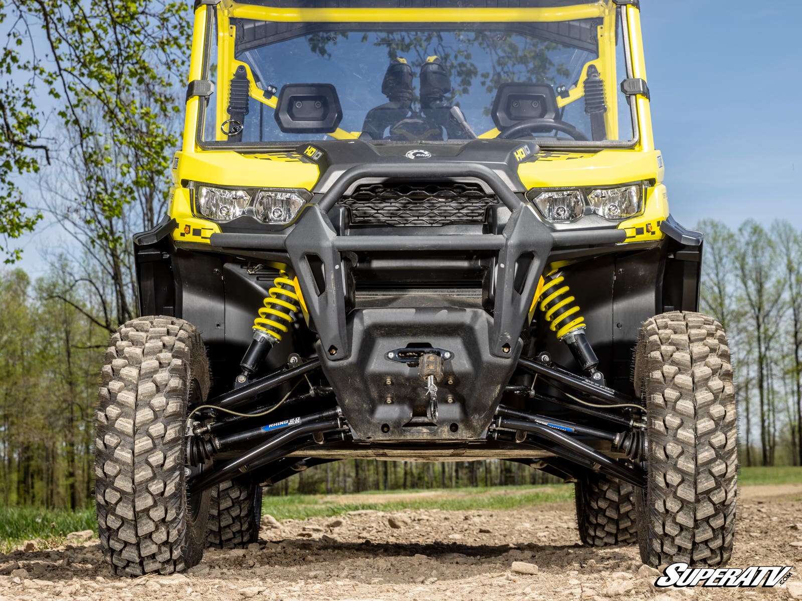 SuperATV Can-Am Defender High Clearance 2" Forward Offset A-Arms