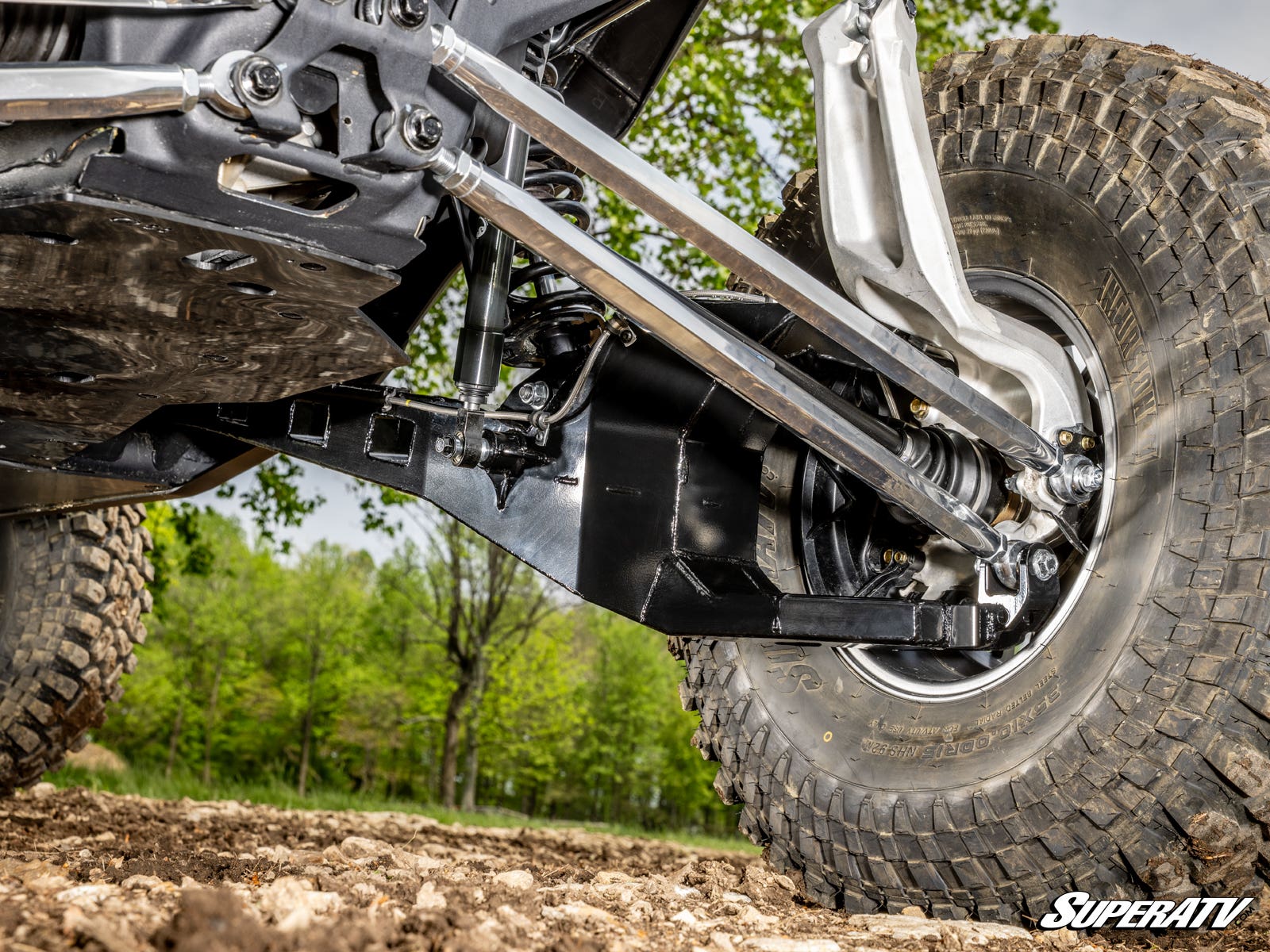 SuperATV Can-Am Maverick High Clearance Rear Trailing Arms